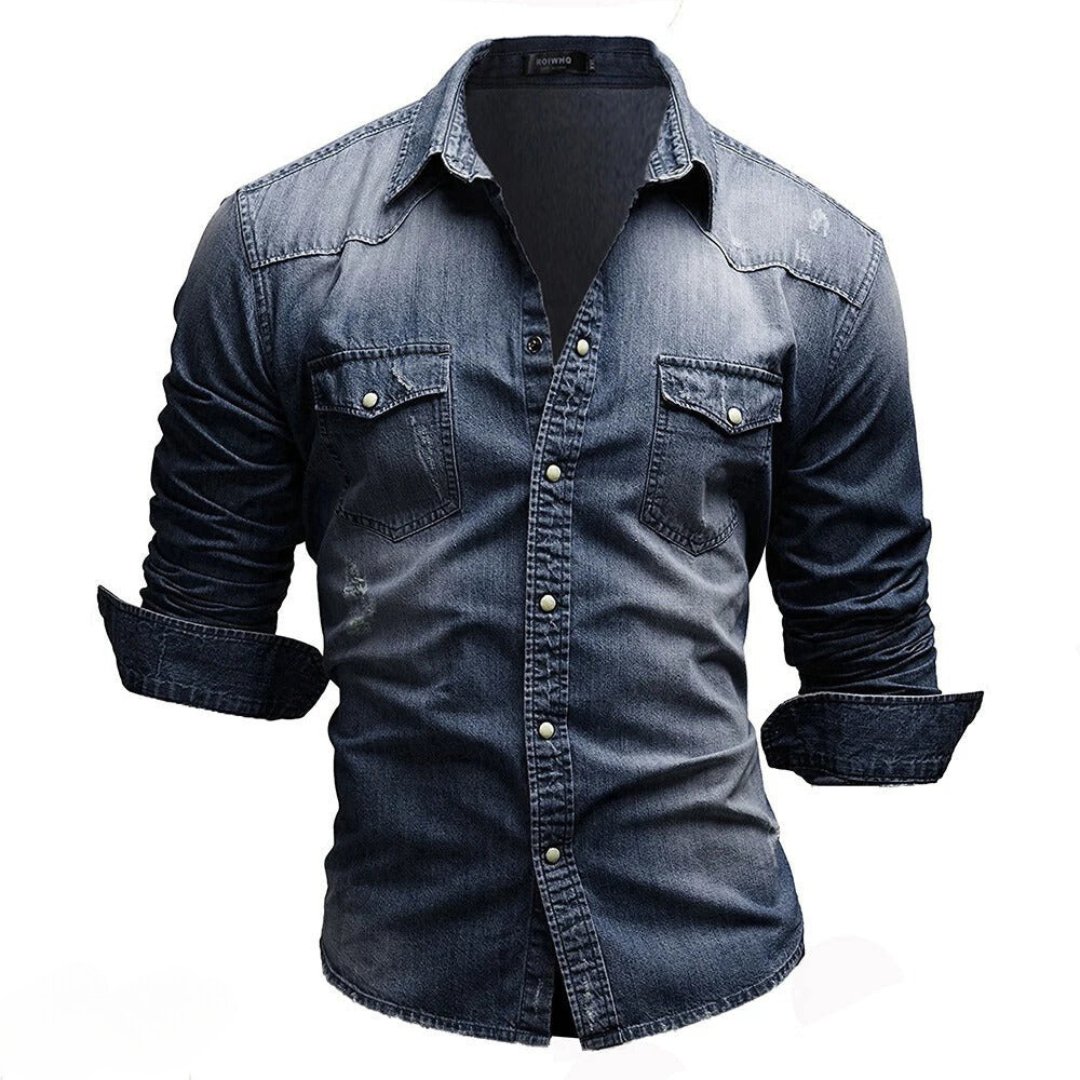 Logan | Men’s Classic Denim Shirt