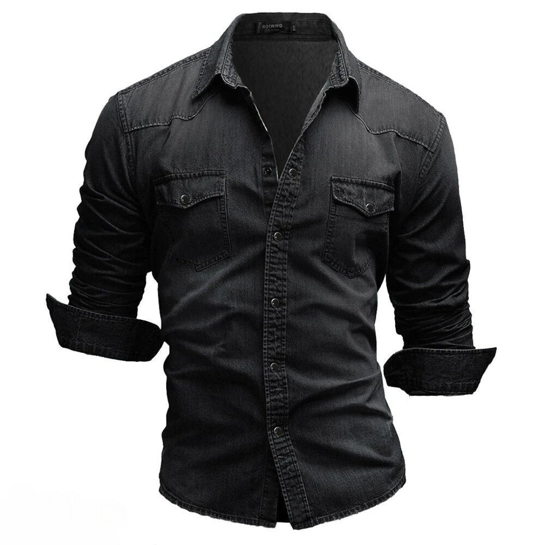 Logan | Men’s Classic Denim Shirt