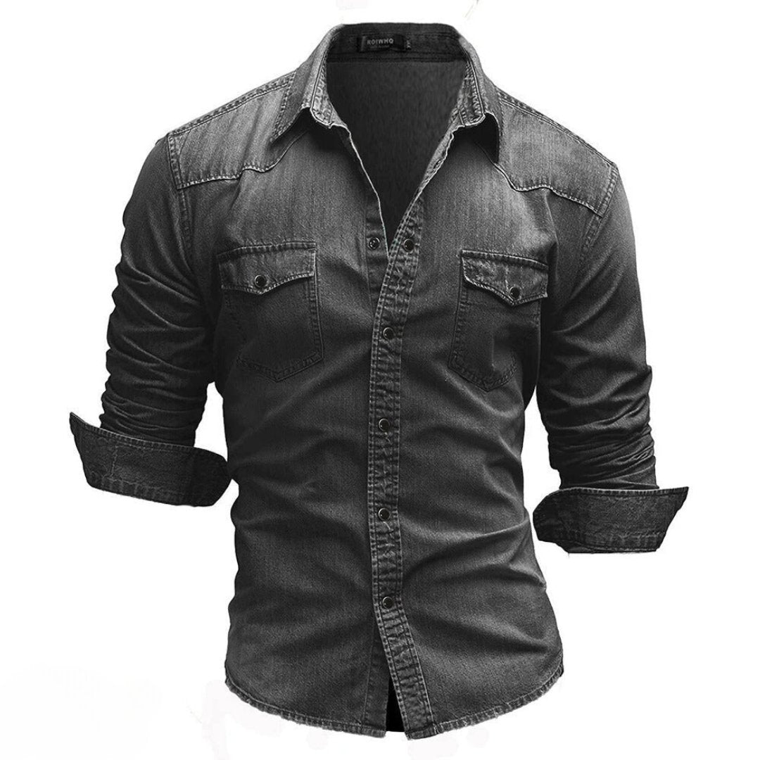 Logan | Men’s Classic Denim Shirt
