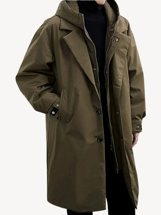 OSCAR - CLASSIC HOODED TRENCH COAT