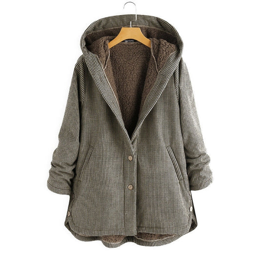 IDA - ELEGANT AND COMFORTABLE HOODED JACKET