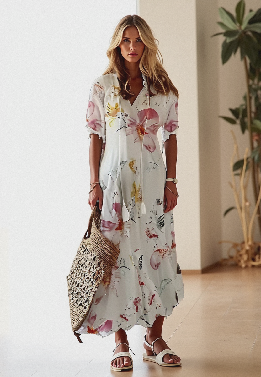 Aria – Bohemian Maxi Dress