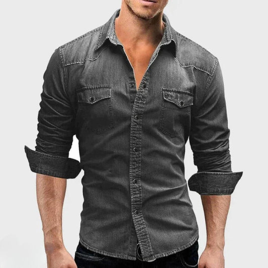 Logan | Men’s Classic Denim Shirt