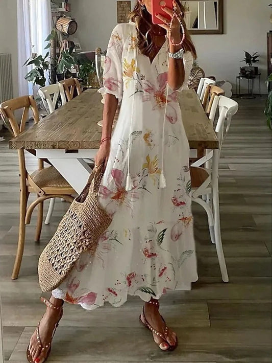 Aria – Bohemian Maxi Dress