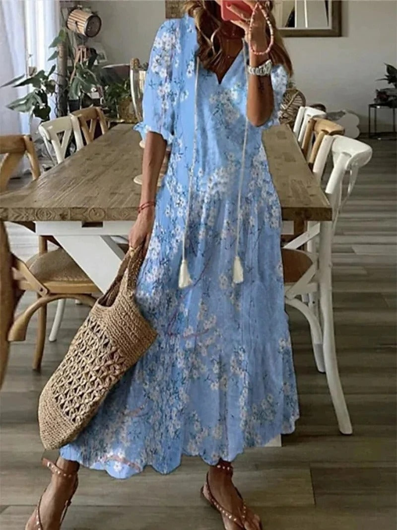 Aria – Bohemian Maxi Dress