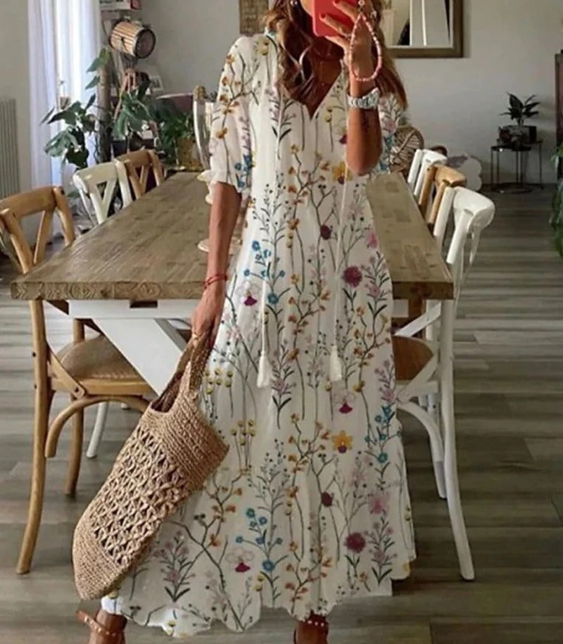 Aria – Bohemian Maxi Dress