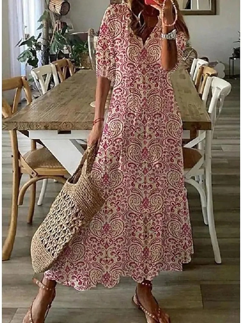 Aria – Bohemian Maxi Dress