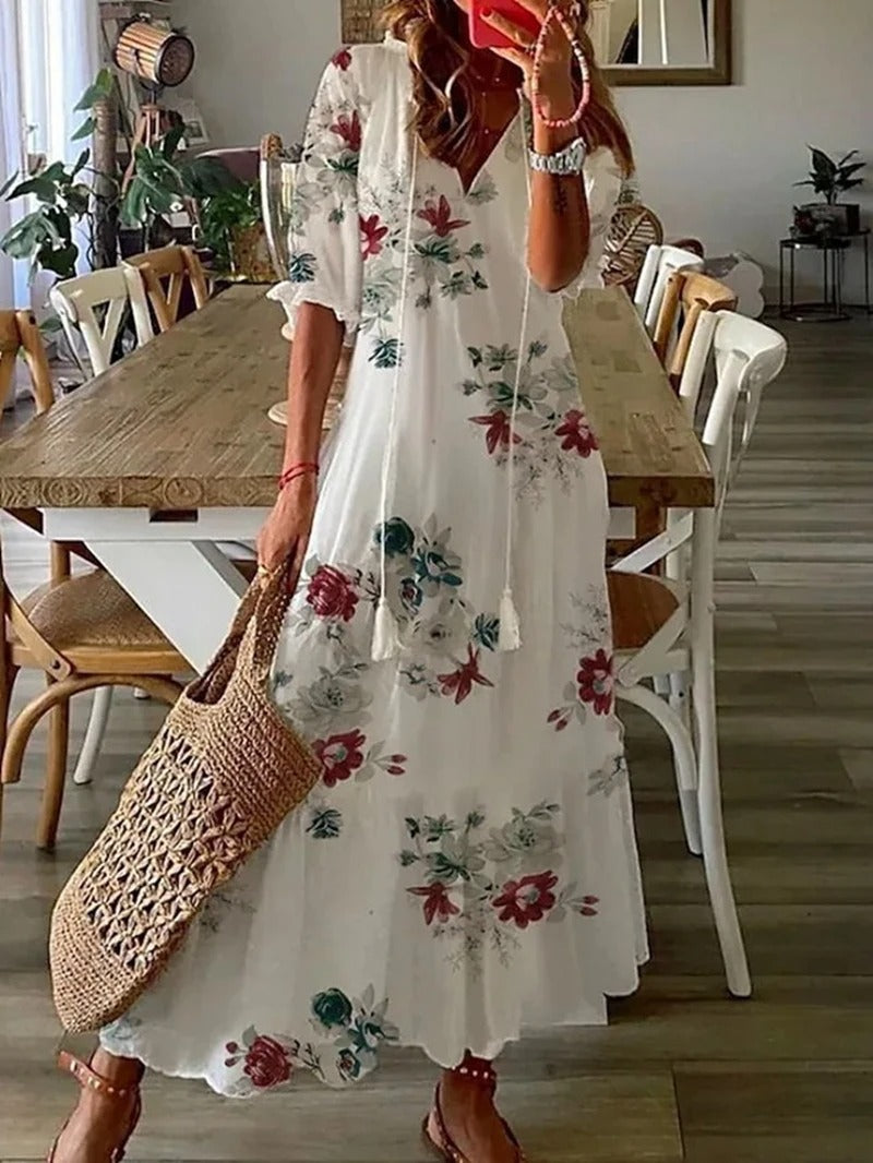 Aria – Bohemian Maxi Dress